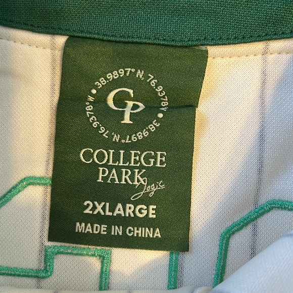 NWOT College Park Baseball Jersey Logic 301 - Picture 8 of 11